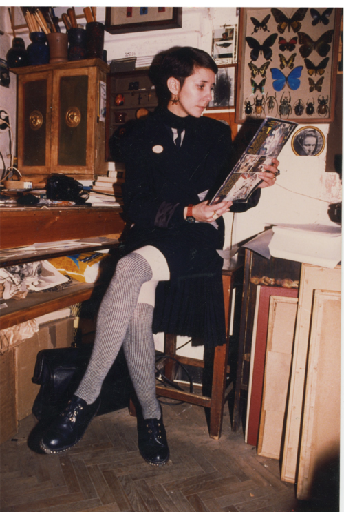 #142 (Margarita Tupitsyn at Nemukhin's Studio_Jan_1988)